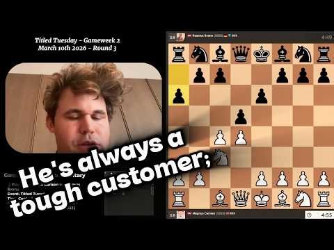 Magnus Carlsen vs Rasmus Svane | Magnus Queen’s Gambit