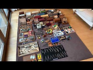 Large Collection Watchmaker's Tools