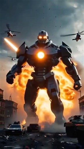 Robot Apocalypse 🤖 #ai #animation #robot #apocalypse #dystopia