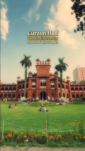 Curzon Hall | A Timeless Heritage of Dhaka University 🏛️✨ #shorts #curzonhall #bangladesh