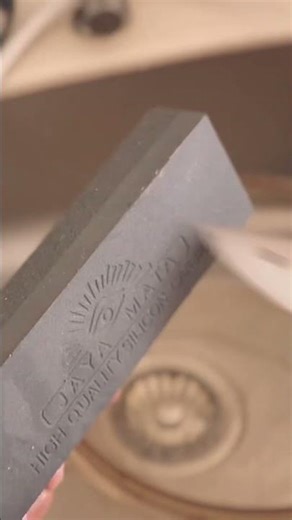 Sharpening knife with stone block, rough & fine stone, cooking, kitchenware