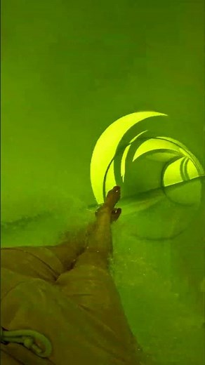 Steep Trapdoor Water Slide in Florida #shorts
