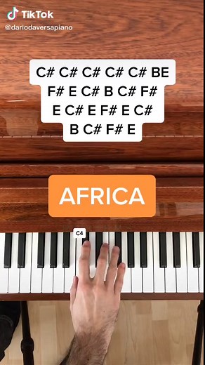 Toto - Africa Piano Tutorial