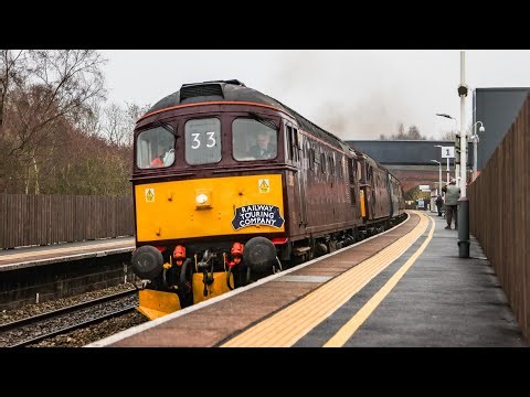 Class 33 Thrash - 33207 & 33025 Make Rare Appearance!