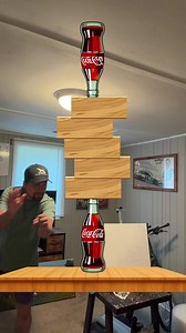 Coca Cola bottle stacking trick — why the top won't stay (You Lose Filter)