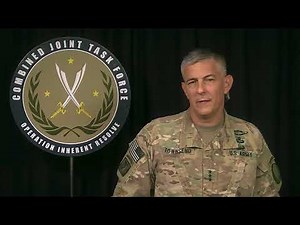 Inherent Resolve Commander Briefs Reporters