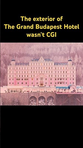 Wes Anderson Used Miniatures in The Grand Budapest Hotel?