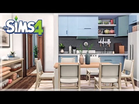 SIMPLE FAMILY APARTMENT | The Sims 4 Speedbuild | No CC
