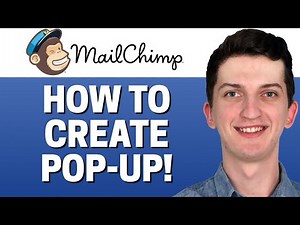 How To Create Pop up Form In Mailchimp