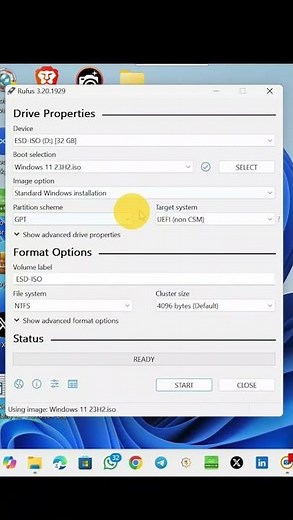 How to Create Windows 11 Bootable USB using RUFUS #windows11 #iso #shoes