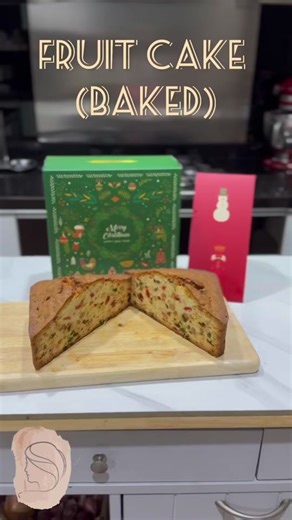 Delicious Baked Fruit Cake Recipe from Tresia's Kitchen