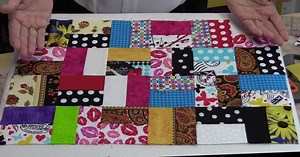Sewing Tutorial: "True" Scrappy Quilt