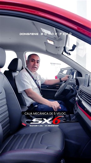 Descubre la Dongfeng SX6, diseñada para viajar con el máximo confort.