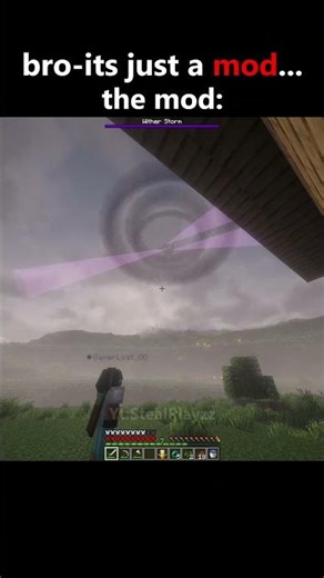 Bro - Its Just A Mod... #minecraft
