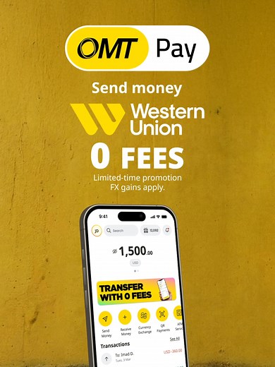 Send Money Worldwide FREE with OMT Pay App | Western Union