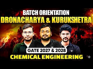 BATCH ORIENTATION For GATE 2027 & 2028 | Chemical Engineering | Unacademy