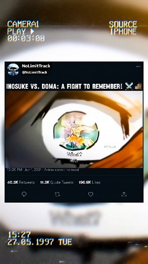 Inosuke VS Douma: A fight to remember 🤯☠️ #anime #demonslayer #inosuke #inosukehashibira #douma #battle #fight #viralreels | Anime Z