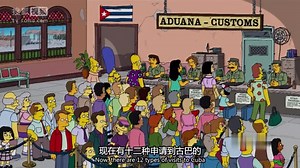 the simpsoms traval to cuba