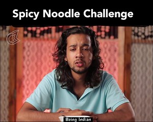 151K views · 54 shares | We took the Spicy noodle challenge and well, ermm, dekh lo khud hi... | Being Indian | Facebook