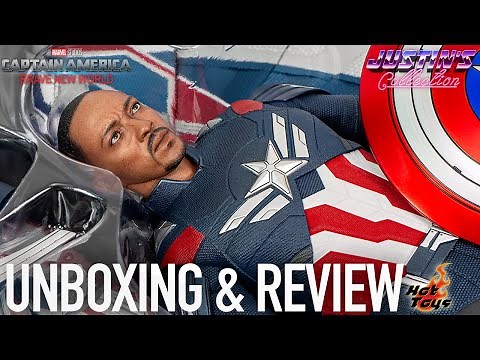 Hot Toys Captain America Brave New World Unboxing & Review