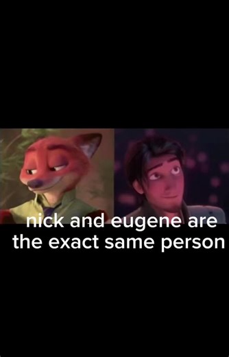 and they both have nicknames for judy and rapunzel hello. also judy and rapunzel r so similar too i cant. comment stuff abt nick and stuff that’ll make me laugh im bored. #nickwilde #flynnrider #zootopia #tangled #fyp