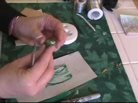 Polymer Clay Jewelry Making Techniques - Clay Backing