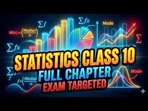 Class 10 Maths Statistics Part 1 | Full Chapter Basics + Important Concepts