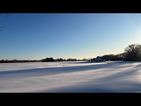 Scenes from Ice Storm ‘26, & sunset over the Mississippi