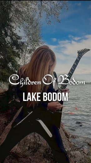 Playing Lake Bodom at Lake Bodom 🇫🇮 #childrenofbodom #alexilaiho #ryojishinomoto