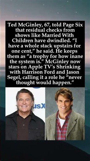Ted McGinley on Residuals: “I Have a Stack of One Cent Checks” #TedMcGinley #MarriedWithChildren