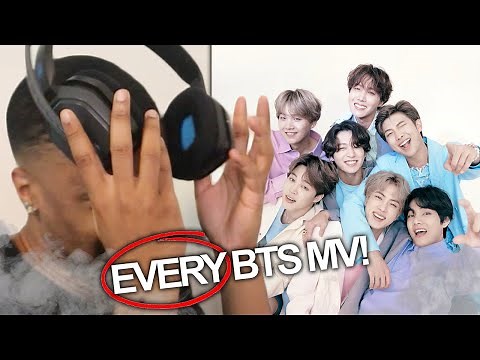 I'm Reacting to EVERY BTS MV in RELEASE ORDER 🤯