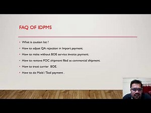 How to keep IDPMS And EDPMS clean Part I