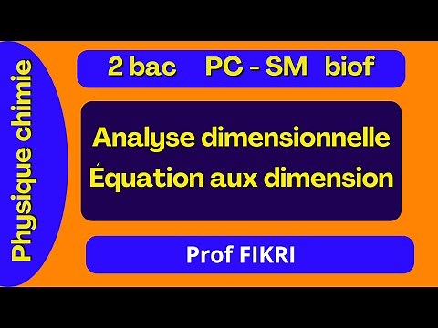 Dimensional analysis - equations of dimensions