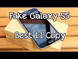 FAKE Samsung Galaxy S5 ! - HDC S5 - Best 1:1 Copy on the market ! - UNBOXING [HD]