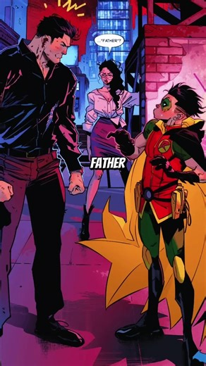 Robin Calls Bruce 'Father' After Heroic Rescue