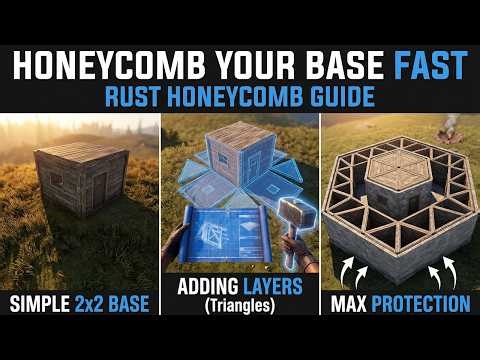How To Add Honeycomb To Your Base In Rust