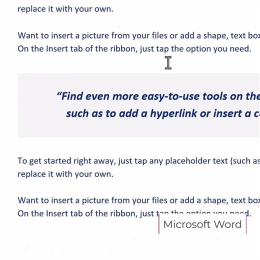Microsoft Word Working with Headers & Footers