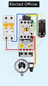 Motor Control Wiring Diagram with pressure switch #ElectedOfficial #smartcontrol #electricity #electricitychallenge #electronicsengineering #electricalengineering #electricalwork #electricalservices #electrical #electrician #electricianlife #electricidad #ElectricalSafety #electricalcontractor #electrical #electriciantools #electricalengeneer #pressureswitch | 𝐄𝐥𝐞𝐜𝐭𝐞𝐝 𝐎𝐟𝐟𝐢𝐜𝐢𝐚𝐥