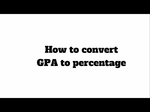 How to Convert GPA/CGPA into Percentage | HD