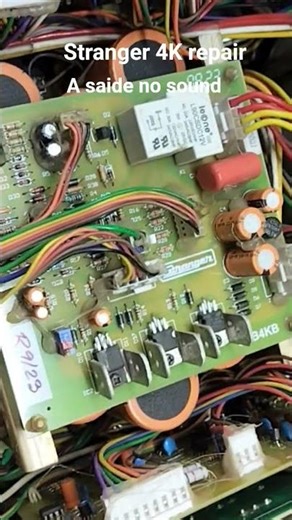 stranger 4K a saide no sound repair #shortvideo #amplifierrepair #youtubeshort #subscribe