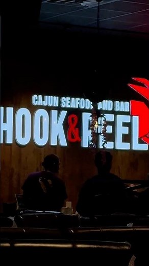 HOOK & REEL Cajun Seafood Bar Review 🦀 #seafood #hookandreel #seafoodboil #seafoodlover #seafood