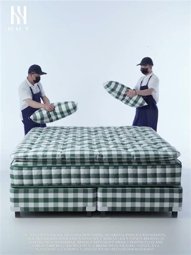 Handmade Mattress Production Base#bedroom #home #sleep