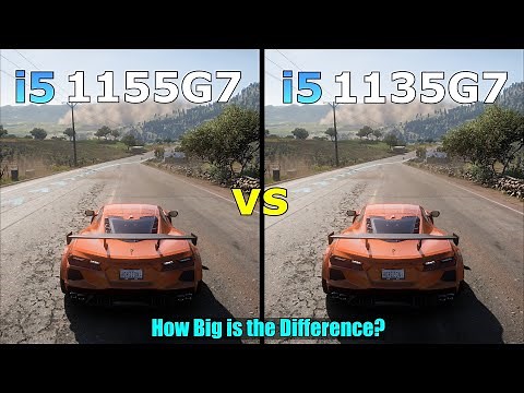 i5 1155G7 vs i5 1135G7 | Intel Iris Xe Graphics | How Big is the Difference?