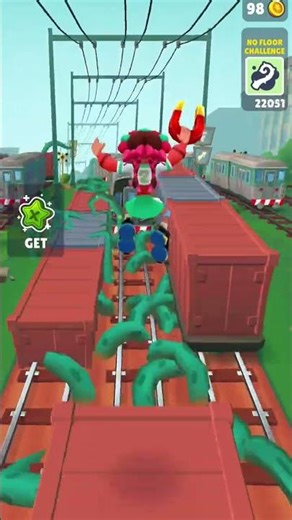 ALIEN TREE ATTACK 😱🥶💨 #subwaysurfers