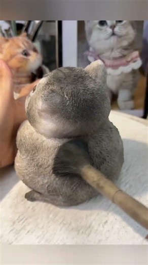 Cat doll asmr. #short #satisfying #viral