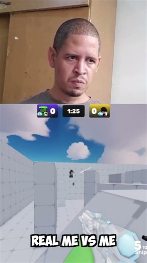 Roblox Rivals | Real me VS Me | Funny moments #robloxrivals #roblox #shorts