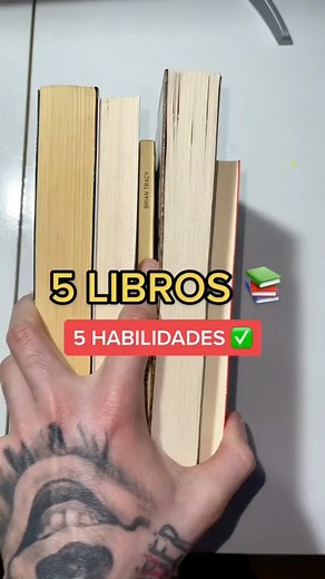 33K views · 883 reactions |  5 LIBROS PARA DESARROLLAR 5 HABILIDADES EN EL 2024 ✅#librosrecomendados #desarrollopersonal #productividad #habitos #manipulacion #emprendimiento #librosdeautoayuda | Kaizen Rey Libros | Facebook