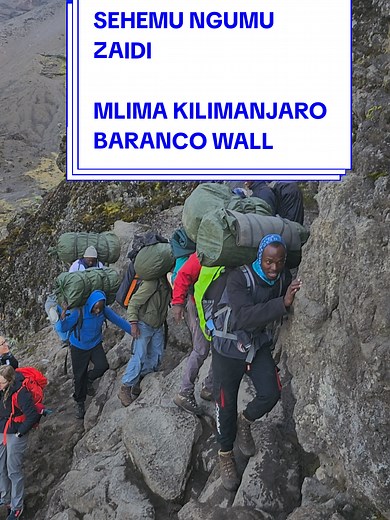 The Most challenging part of Mount Kilimanjaro #tanzaniaunforgettable #sevensummits #mountkilimanjaro #tiktokkenya #tanzaniatiktok #kilimanjaronationalpark