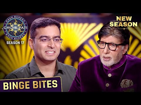 New Season | Kaun Banega Crorepati S17 | Big B ke Saath, Aditya ki Crorepati Journey! | Binge Bites