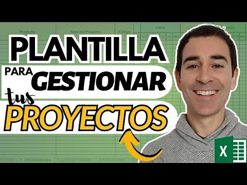 PLANTILLA EXCEL DESCARGABLE 📋 Gestión de PROYECTOS 📊 Descárgala Gratis en la Descripción 🔽